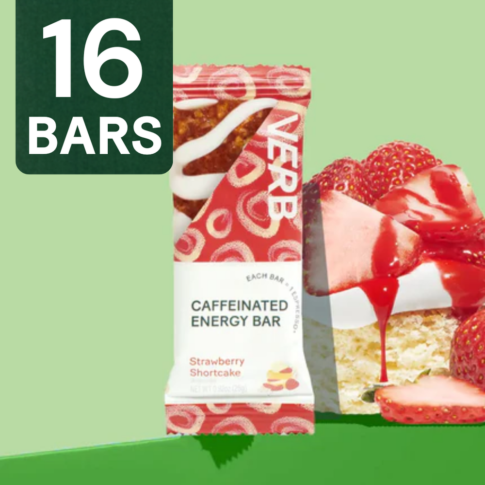 Caffeinated Energy Bars - Verb Energy