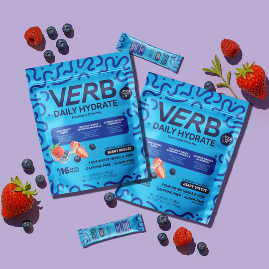 Daily Hydrate Electrolyte Drink Mix - Verb Energy