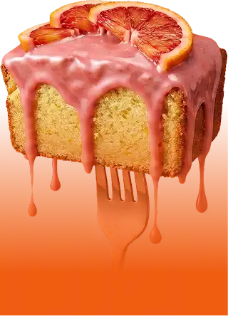Blood Orange Pound Cake