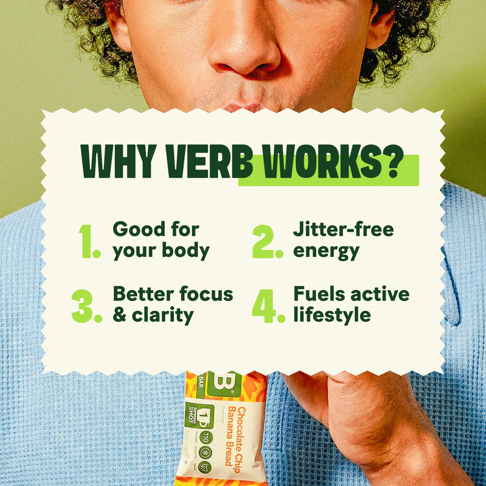 Verb Caffeinated Energy Bars