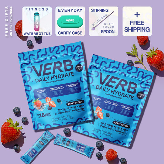 Daily Hydrate Electrolyte Drink Mix - Verb Energy