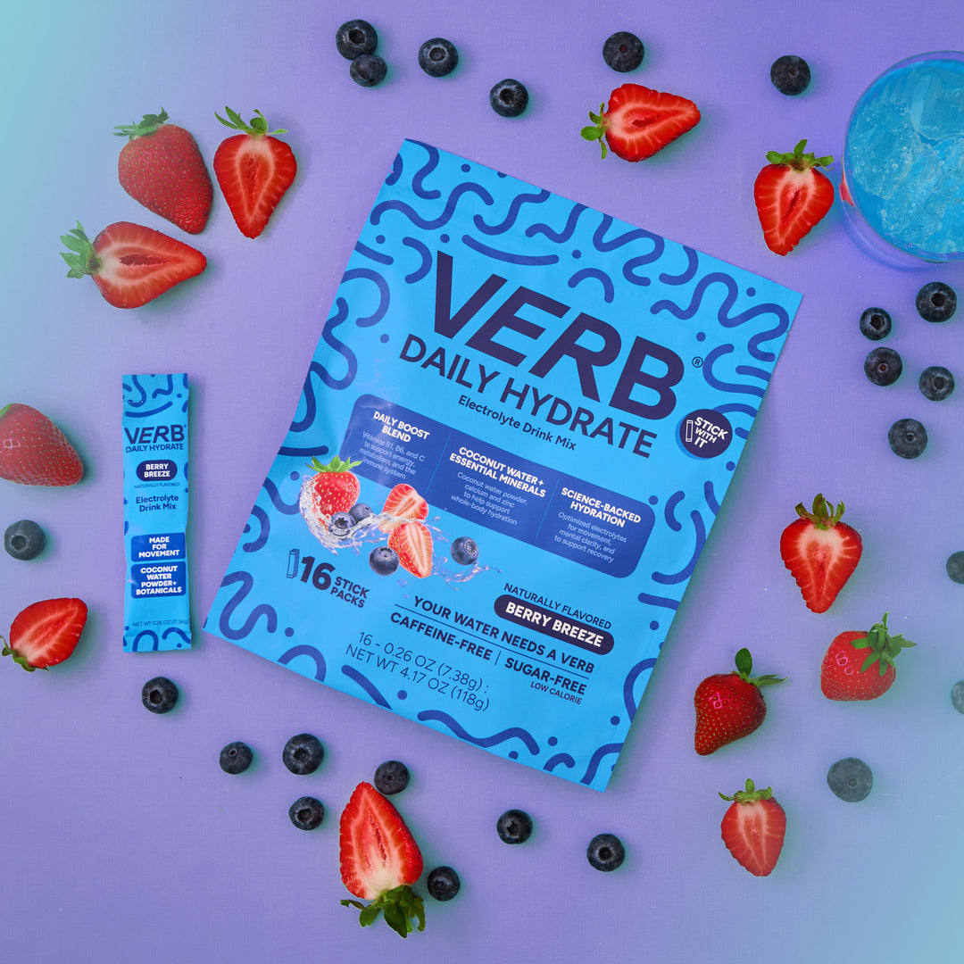 Daily Hydrate Electrolyte Drink Mix - Verb Energy