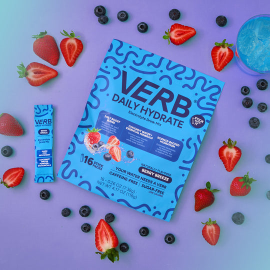 Daily Hydrate Electrolyte Drink Mix - Verb Energy