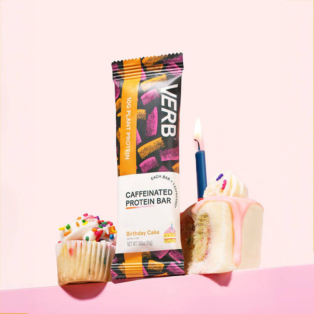 Caffeinated Protein Bars - Verb Energy