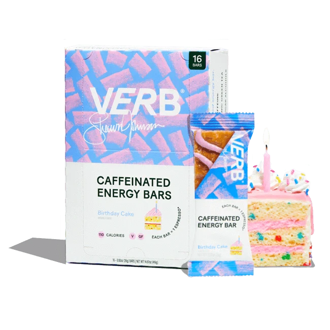 Caffeinated Energy Bars - Verb Energy