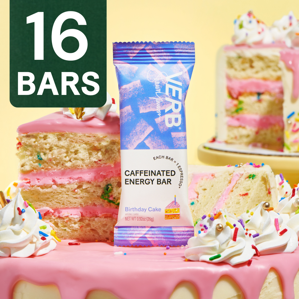 Caffeinated Energy Bars - Verb Energy