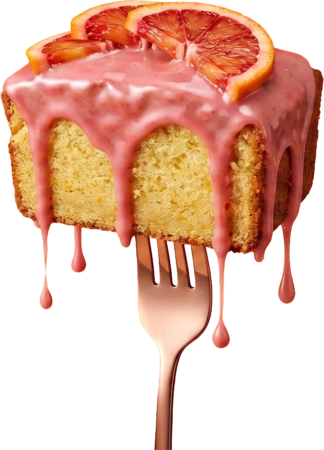 Blood Orange Pound Cake