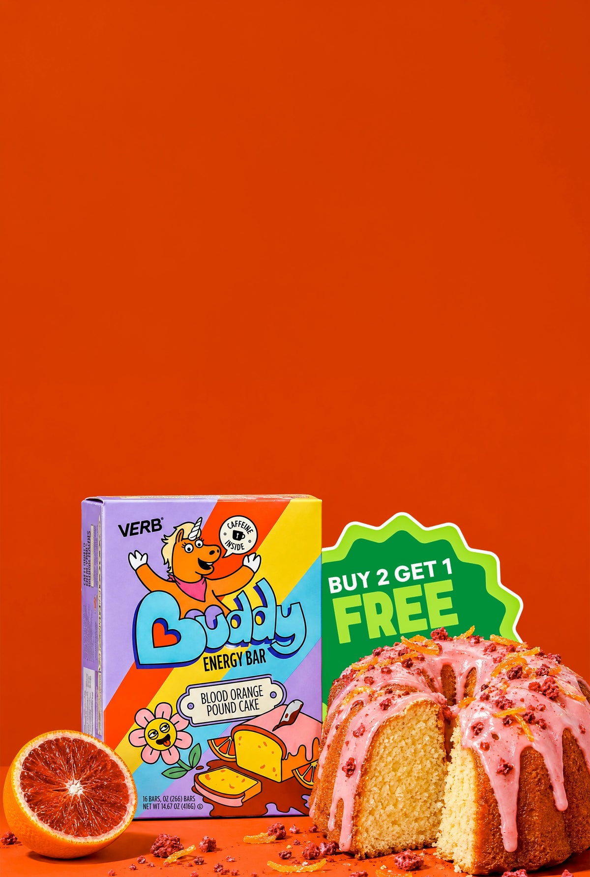 Blood Orange Pound Cake Buddy box