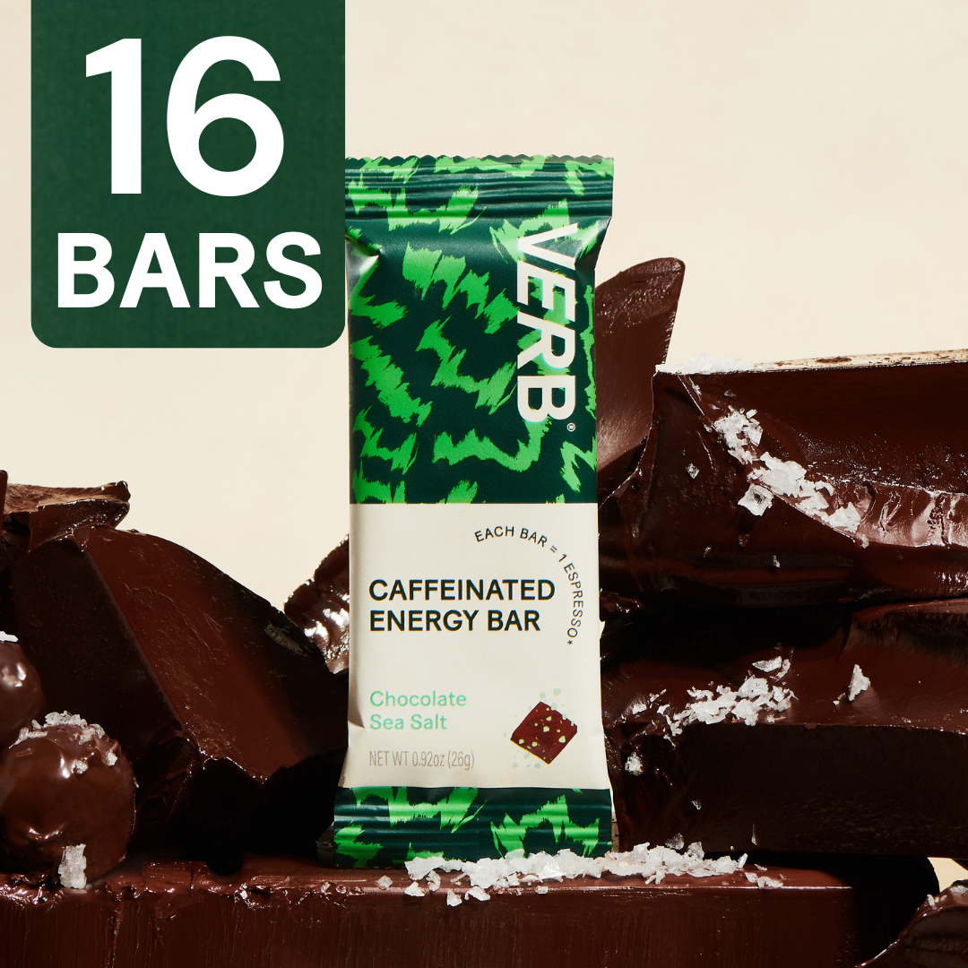 Caffeinated Energy Bars - Verb Energy