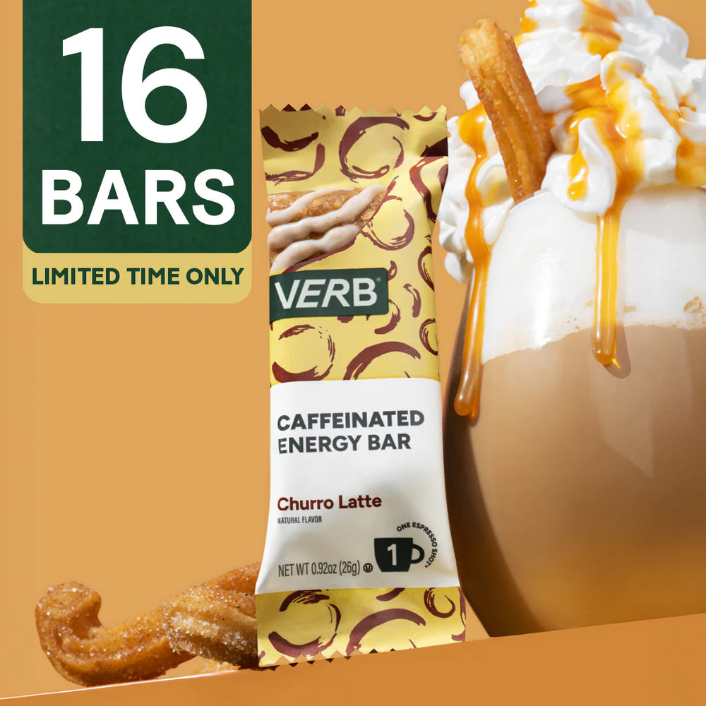 Caffeinated Energy Bars - Verb Energy