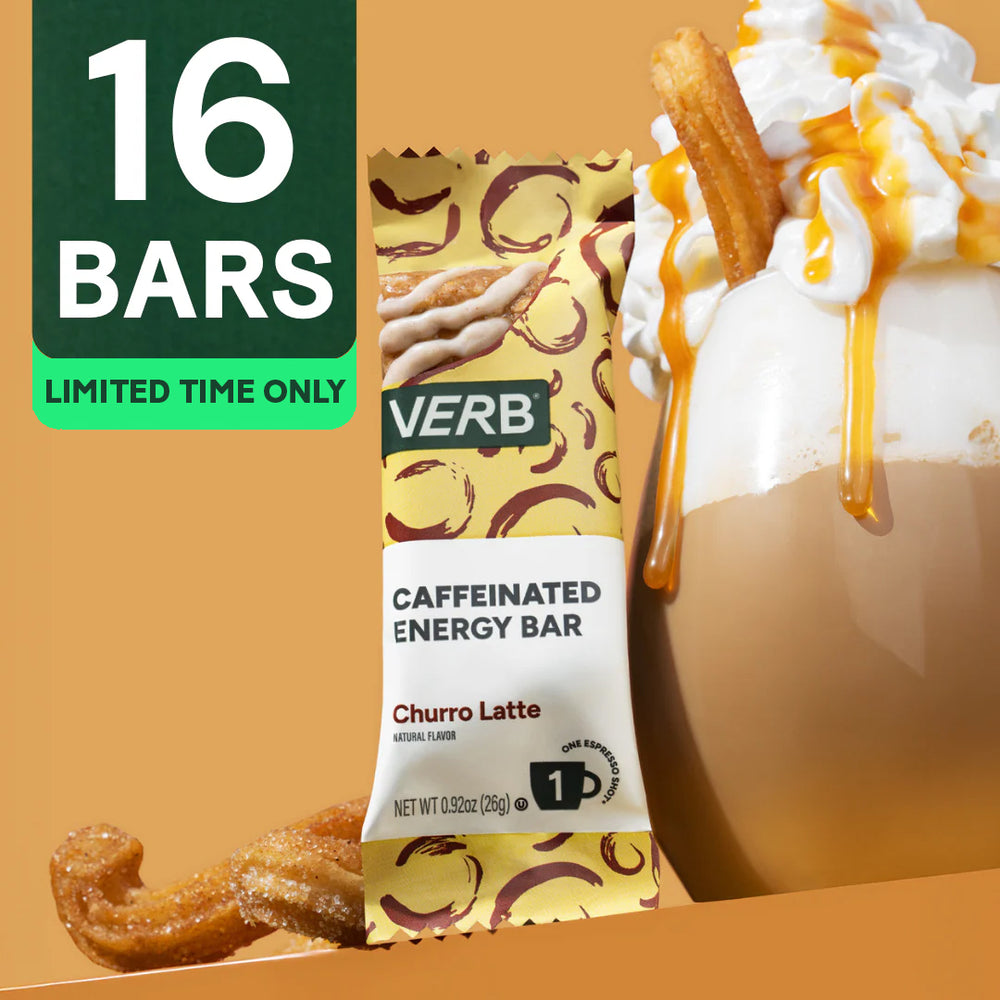 Caffeinated Energy Bars - Verb Energy