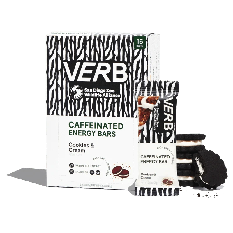 Caffeinated Energy Bars - Verb Energy