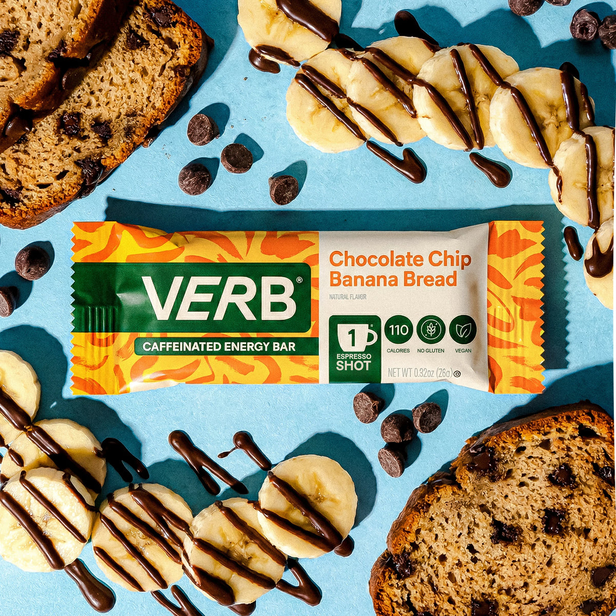 Caffeinated Energy Bars - Verb Energy