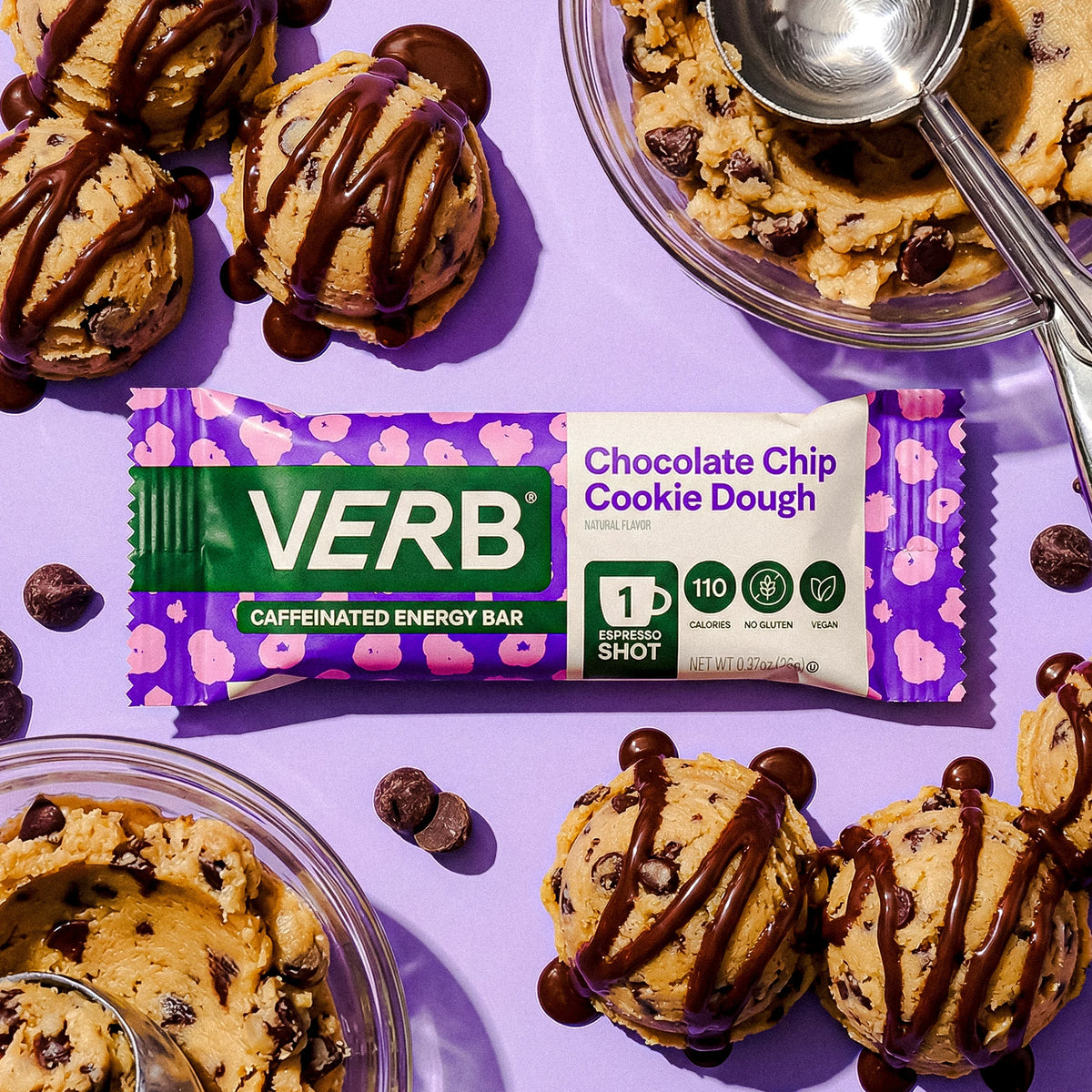 Caffeinated Energy Bars - Verb Energy
