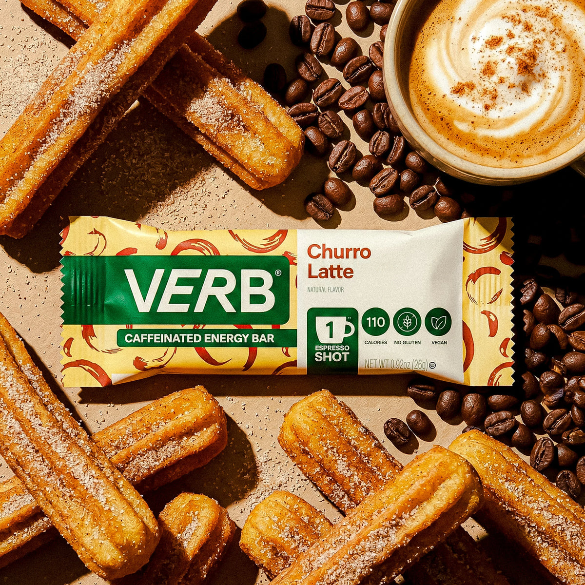 Caffeinated Energy Bars - Verb Energy