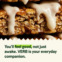 Blueberry Crisp - Caffeinated Energy Bar - Verb Energy