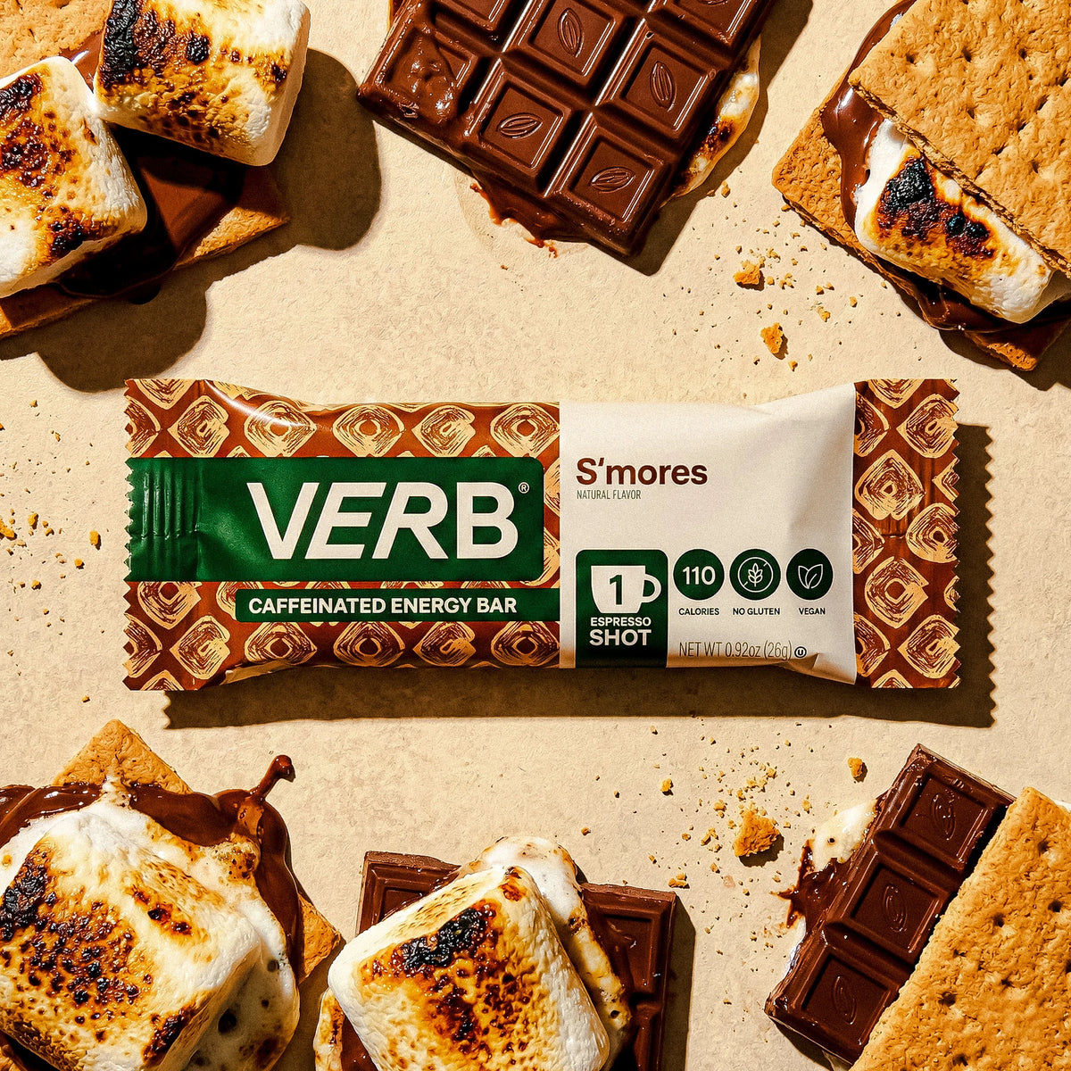 Caffeinated Energy Bars - Verb Energy