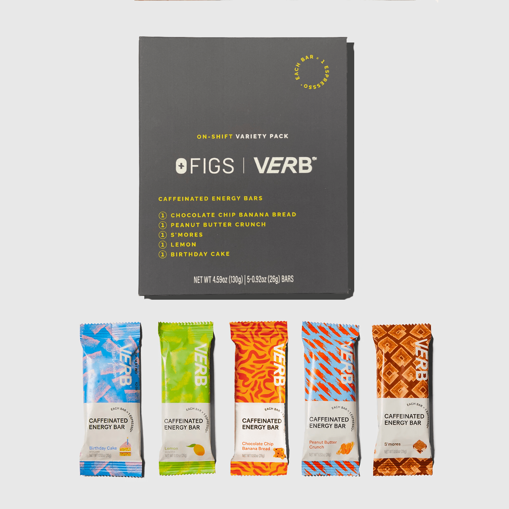 Caffeinated Energy Bars - Verb Energy