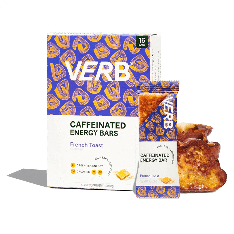 Caffeinated Energy Bars - Verb Energy