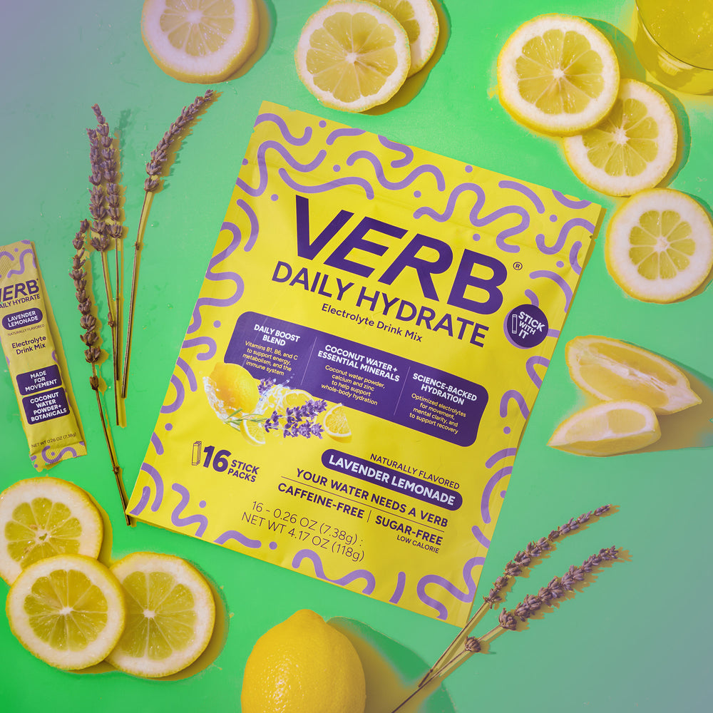 Daily Hydrate Electrolyte Drink Mix - Verb Energy