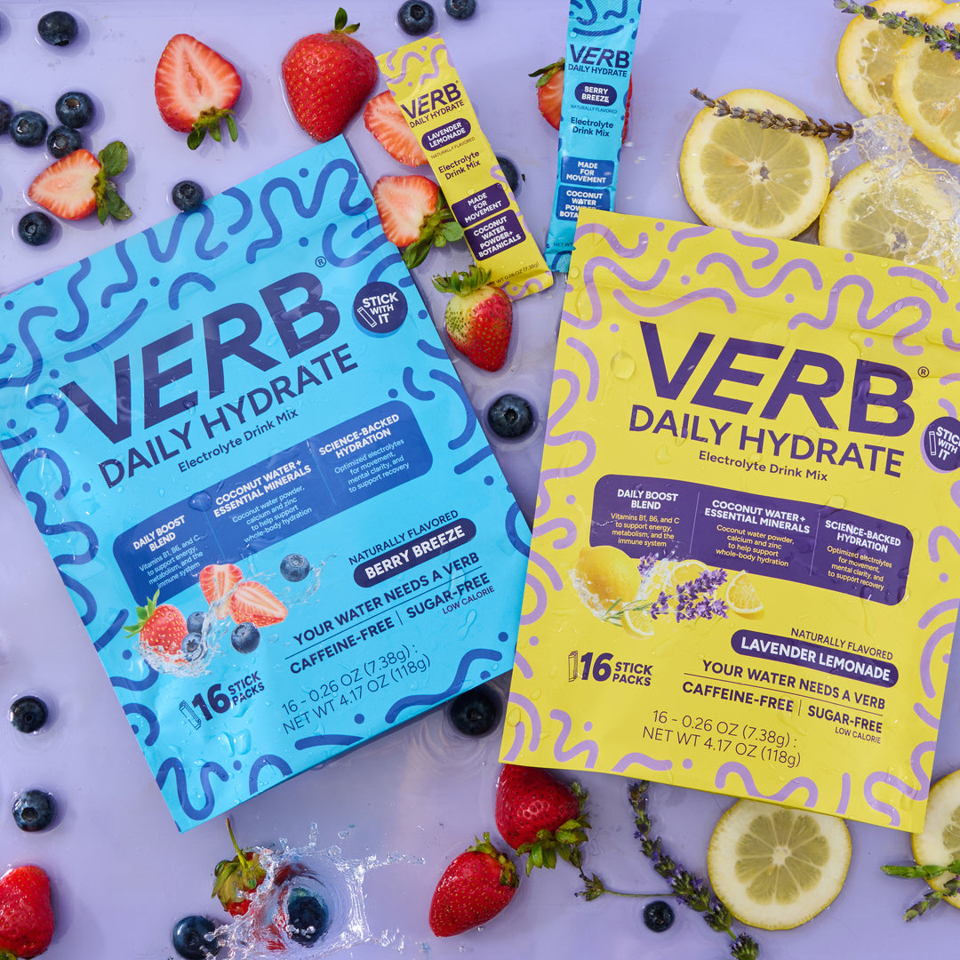 Daily Hydrate Electrolyte Drink Mix - Verb Energy