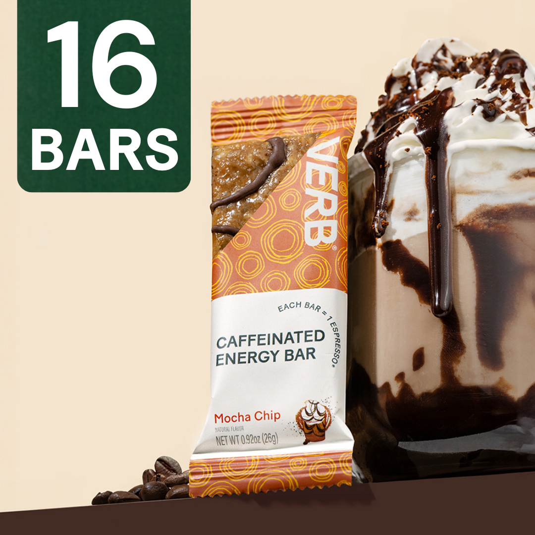 Caffeinated Energy Bars - Verb Energy