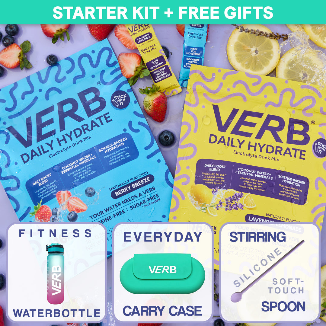 Daily Hydrate Electrolyte Drink Mix - Verb Energy