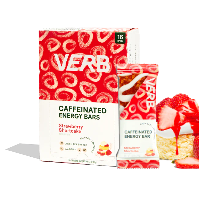 Caffeinated Energy Bars - Verb Energy