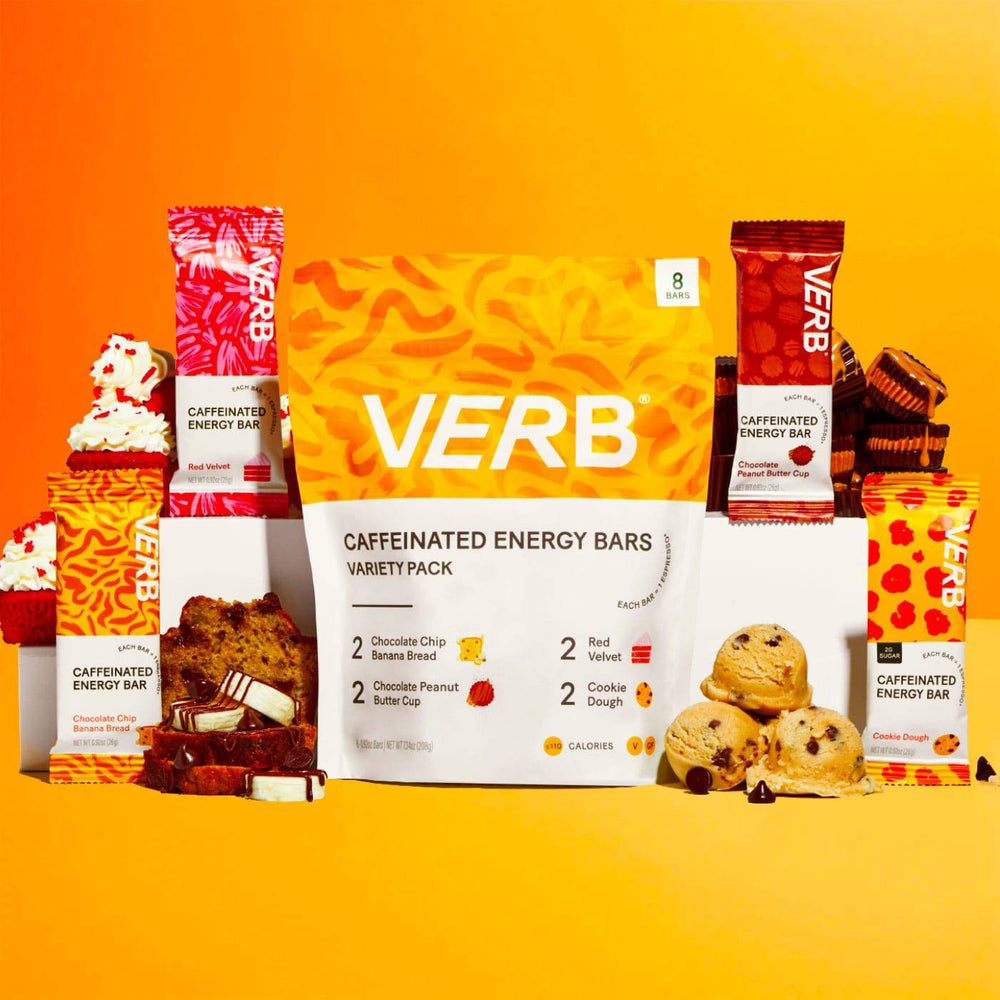 Caffeinated Energy Bars - Verb Energy