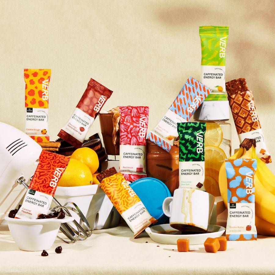 Caffeinated Energy Bars - Verb Energy